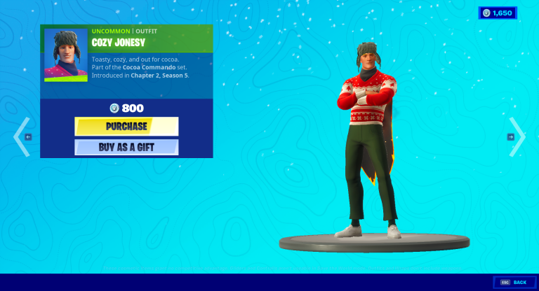 New Cozy Jonesy Skin In Fortnite Fps Guides