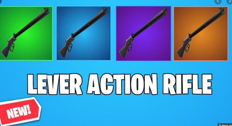 fortnite lever action rifle